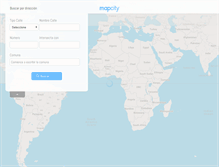 Tablet Screenshot of clasico.mapcity.com
