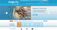 Desktop Screenshot of mapcity.co