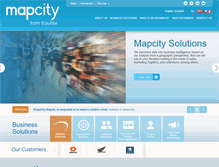 Tablet Screenshot of mapcity.co